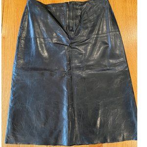 BANANA REPUBLIC LEATHER SKIRT